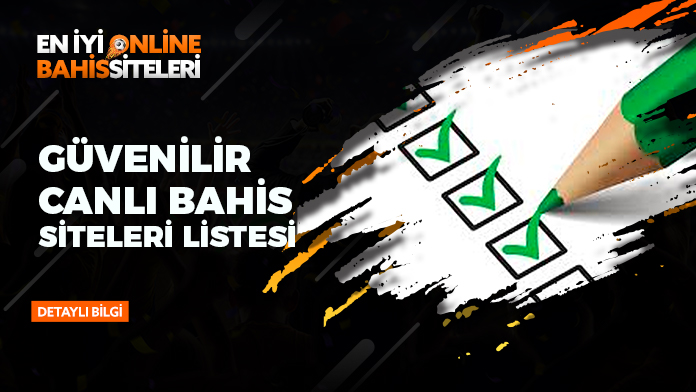 Güvenilir Canli Bahis Siteleri Listesi
